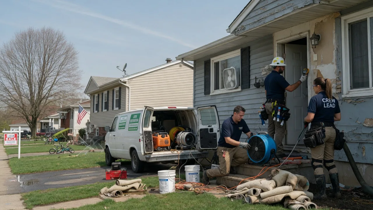 Flood Cleanup in Entriken, PA near me